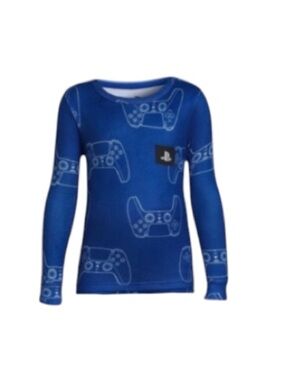 PlayStation Royal Blue Kids Long-Sleeve Tee